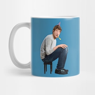 Bo Burnham - make happy - inside - what? Mug